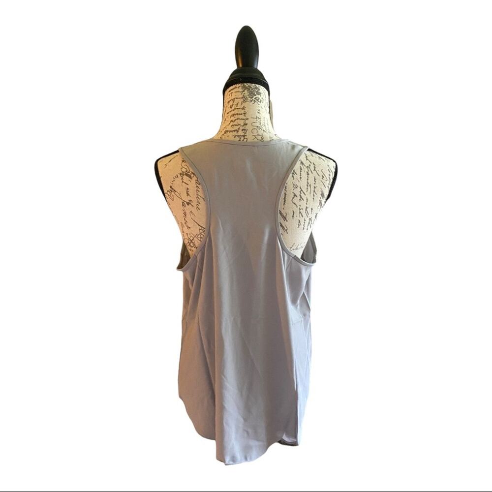 Daily Ritual Light Gray Racerback Tank Size 14 - Picture 4 of 6